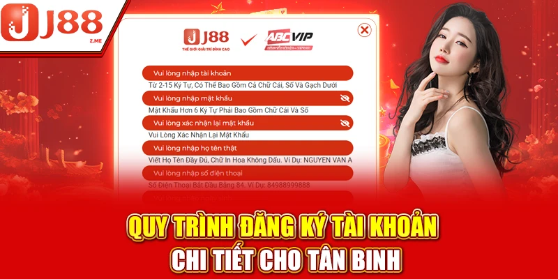 Quy trình đăng ký tài khoản chi tiết cho tân binh